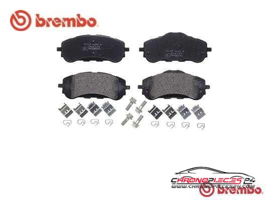 Achat de BREMBO P 61 120 Kit de plaquettes de frein, frein à disque pas chères