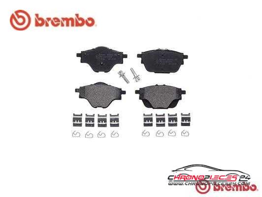 Achat de BREMBO P 61 124 Kit de plaquettes de frein, frein à disque pas chères