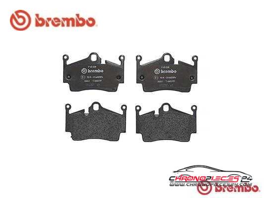 Achat de BREMBO P 65 028 Kit de plaquettes de frein, frein à disque pas chères