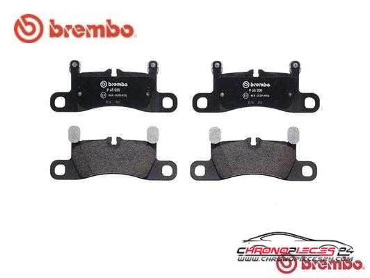 Achat de BREMBO P 65 030 Kit de plaquettes de frein, frein à disque pas chères