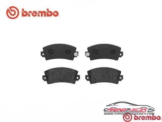 Achat de BREMBO P 68 004 Kit de plaquettes de frein, frein à disque pas chères