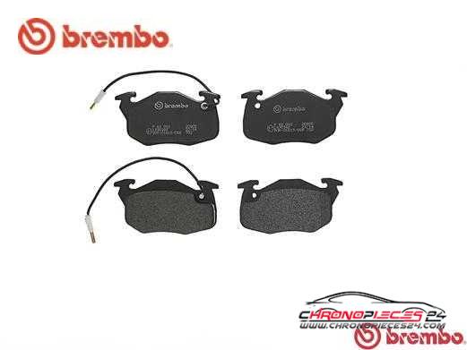 Achat de BREMBO P 68 010 Kit de plaquettes de frein, frein à disque pas chères