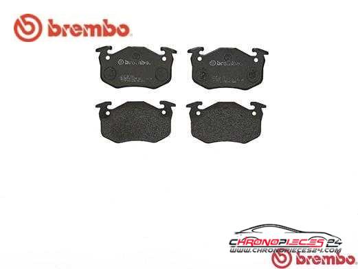 Achat de BREMBO P 68 020 Kit de plaquettes de frein, frein à disque pas chères