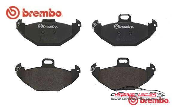 Achat de BREMBO P 68 021 Kit de plaquettes de frein, frein à disque pas chères