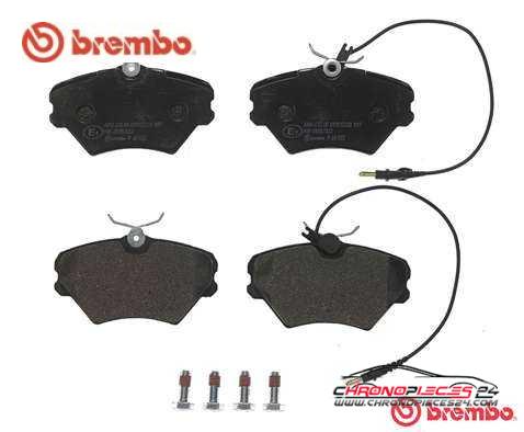 Achat de BREMBO P 68 022 Kit de plaquettes de frein, frein à disque pas chères