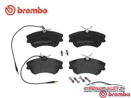 Achat de BREMBO P 68 023 Kit de plaquettes de frein, frein à disque pas chères