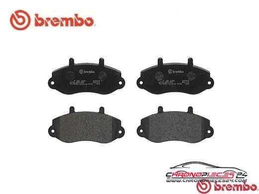 Achat de BREMBO P 68 025 Kit de plaquettes de frein, frein à disque pas chères