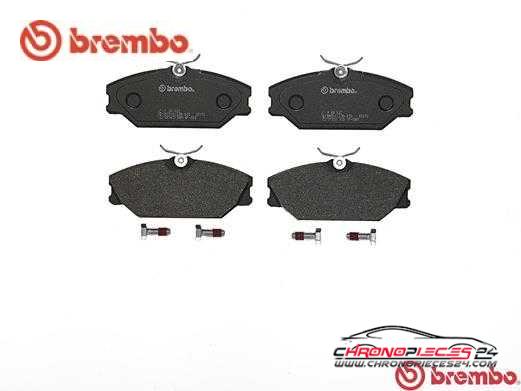 Achat de BREMBO P 68 027 Kit de plaquettes de frein, frein à disque pas chères