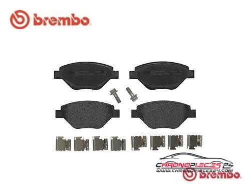 Achat de BREMBO P 68 031 Kit de plaquettes de frein, frein à disque pas chères