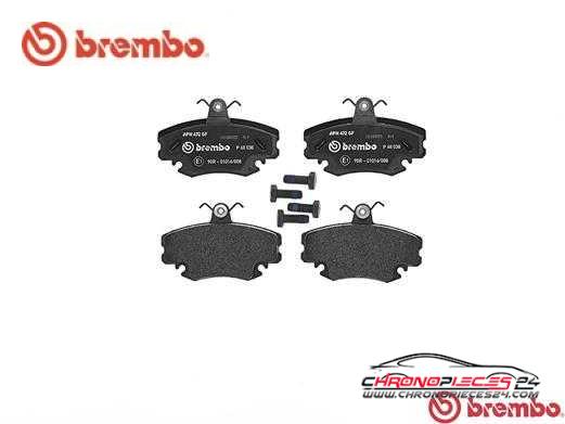 Achat de BREMBO P 68 038 Kit de plaquettes de frein, frein à disque pas chères