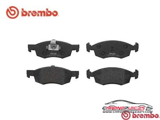 Achat de BREMBO P 68 039 Kit de plaquettes de frein, frein à disque pas chères