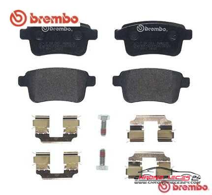 Achat de BREMBO P 68 043 Kit de plaquettes de frein, frein à disque pas chères