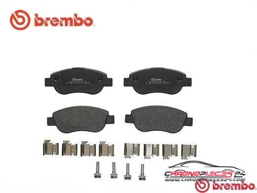 Achat de BREMBO P 68 049 Kit de plaquettes de frein, frein à disque pas chères