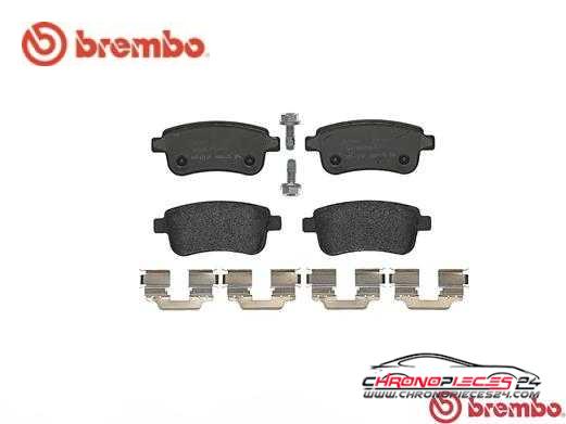 Achat de BREMBO P 68 054 Kit de plaquettes de frein, frein à disque pas chères