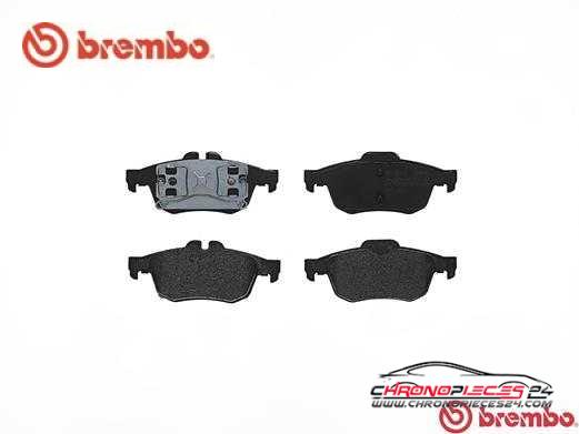 Achat de BREMBO P 68 057 Kit de plaquettes de frein, frein à disque pas chères