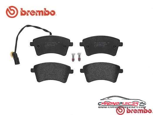 Achat de BREMBO P 68 058 Kit de plaquettes de frein, frein à disque pas chères