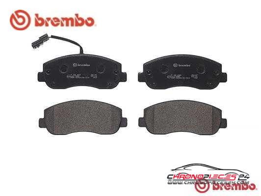 Achat de BREMBO P 68 062 Kit de plaquettes de frein, frein à disque pas chères