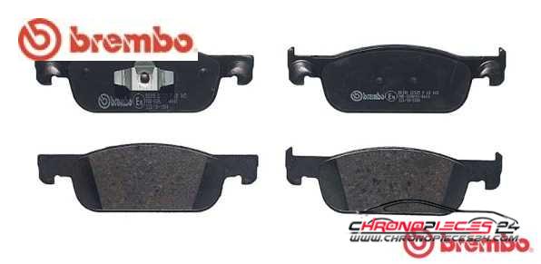 Achat de BREMBO P 68 065 Kit de plaquettes de frein, frein à disque pas chères