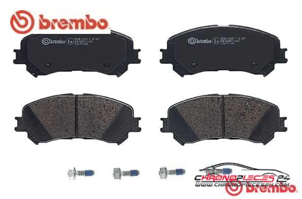 Achat de BREMBO P 68 067 Kit de plaquettes de frein, frein à disque pas chères