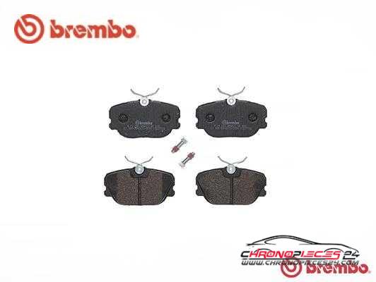 Achat de BREMBO P 71 004 Kit de plaquettes de frein, frein à disque pas chères