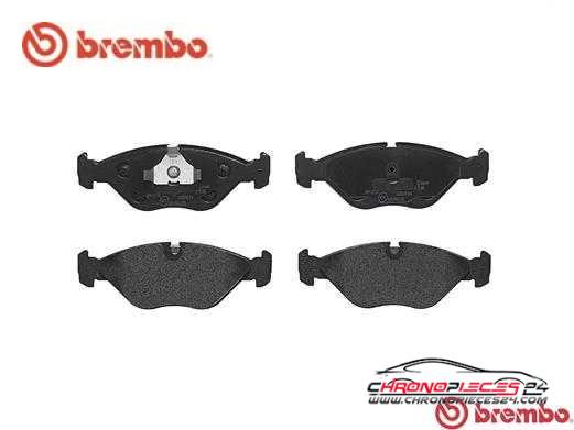 Achat de BREMBO P 71 005 Kit de plaquettes de frein, frein à disque pas chères