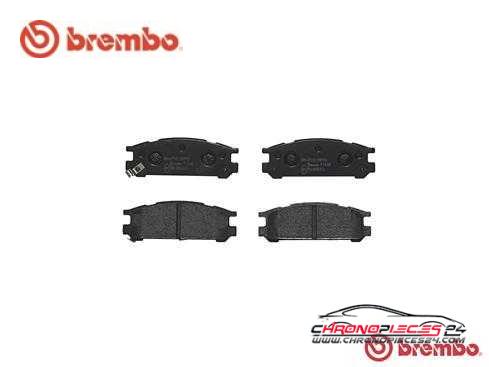 Achat de BREMBO P 78 005 Kit de plaquettes de frein, frein à disque pas chères