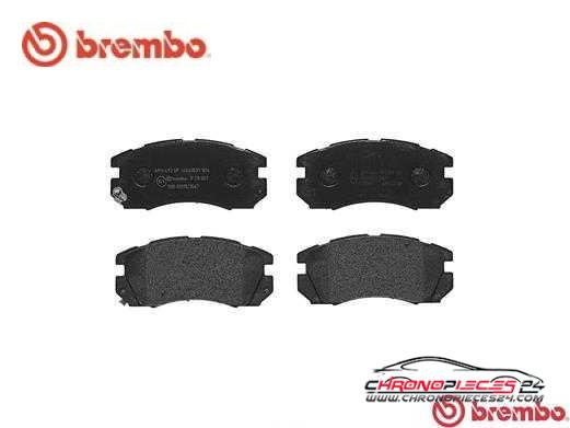 Achat de BREMBO P 78 007 Kit de plaquettes de frein, frein à disque pas chères