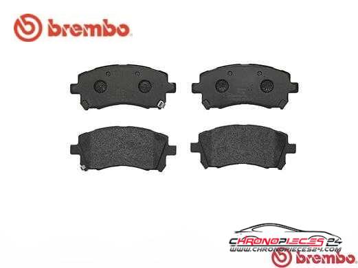 Achat de BREMBO P 78 010 Kit de plaquettes de frein, frein à disque pas chères