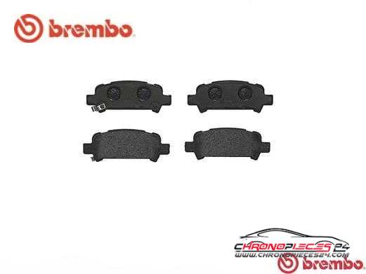 Achat de BREMBO P 78 011 Kit de plaquettes de frein, frein à disque pas chères