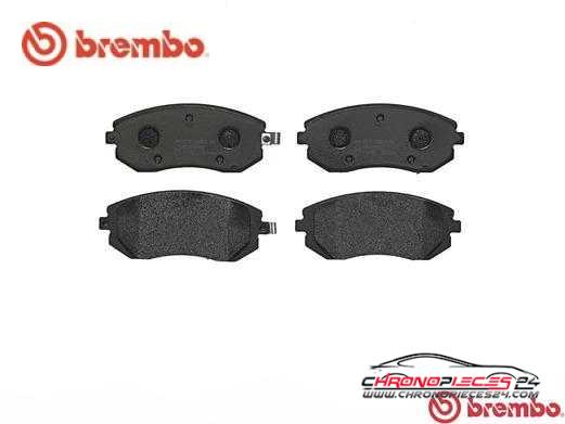 Achat de BREMBO P 78 013 Kit de plaquettes de frein, frein à disque pas chères