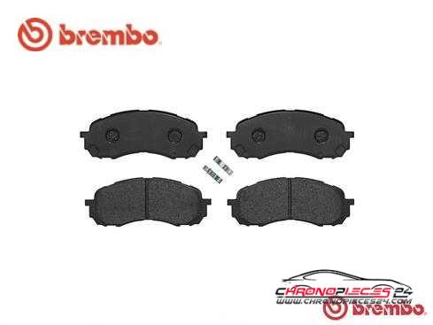 Achat de BREMBO P 78 015 Kit de plaquettes de frein, frein à disque pas chères