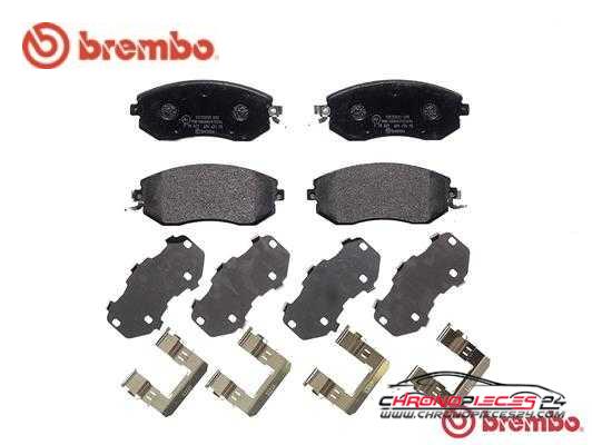 Achat de BREMBO P 78 021 Kit de plaquettes de frein, frein à disque pas chères