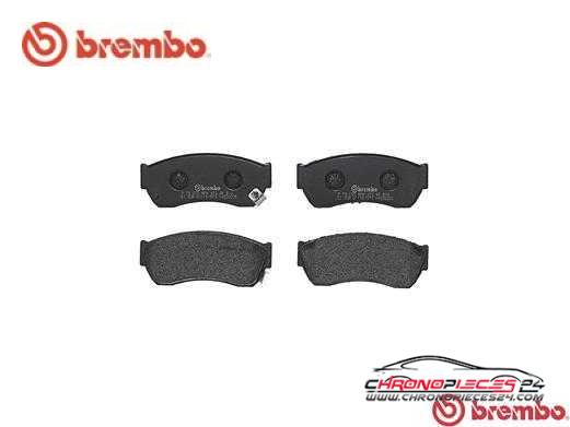 Achat de BREMBO P 79 005 Kit de plaquettes de frein, frein à disque pas chères