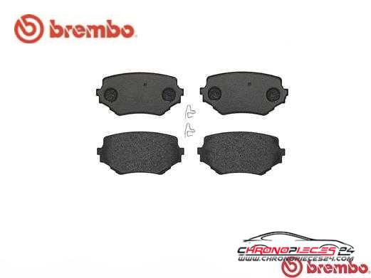 Achat de BREMBO P 79 009 Kit de plaquettes de frein, frein à disque pas chères