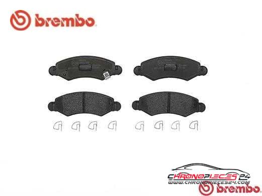 Achat de BREMBO P 79 015 Kit de plaquettes de frein, frein à disque pas chères