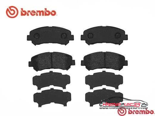 Achat de BREMBO P 79 028 Kit de plaquettes de frein, frein à disque pas chères