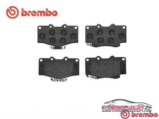 Achat de BREMBO P 83 009 Kit de plaquettes de frein, frein à disque pas chères