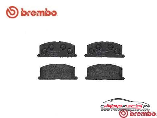 Achat de BREMBO P 83 011 Kit de plaquettes de frein, frein à disque pas chères