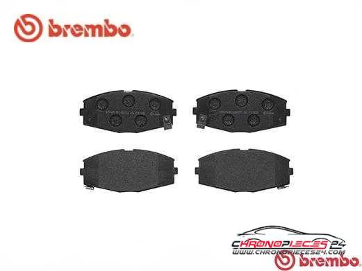 Achat de BREMBO P 83 020 Kit de plaquettes de frein, frein à disque pas chères