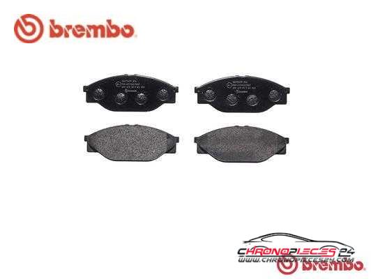 Achat de BREMBO P 83 023 Kit de plaquettes de frein, frein à disque pas chères