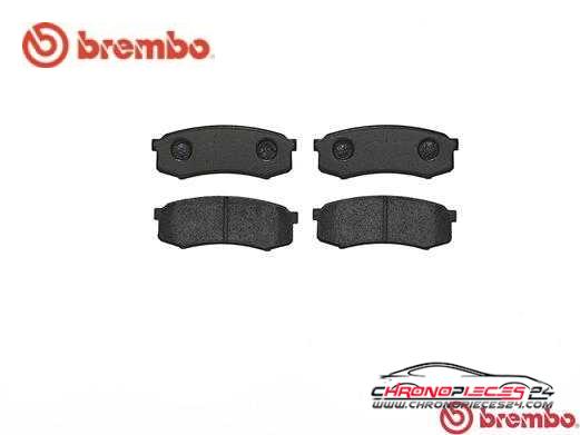 Achat de BREMBO P 83 024 Kit de plaquettes de frein, frein à disque pas chères