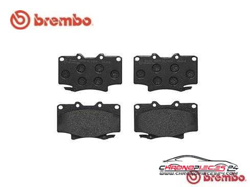 Achat de BREMBO P 83 025 Kit de plaquettes de frein, frein à disque pas chères