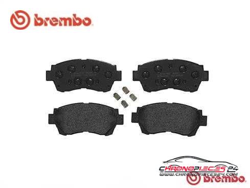 Achat de BREMBO P 83 027 Kit de plaquettes de frein, frein à disque pas chères