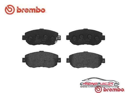 Achat de BREMBO P 83 037 Kit de plaquettes de frein, frein à disque pas chères