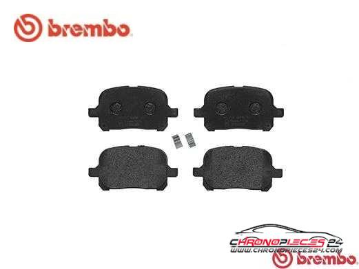 Achat de BREMBO P 83 040 Kit de plaquettes de frein, frein à disque pas chères