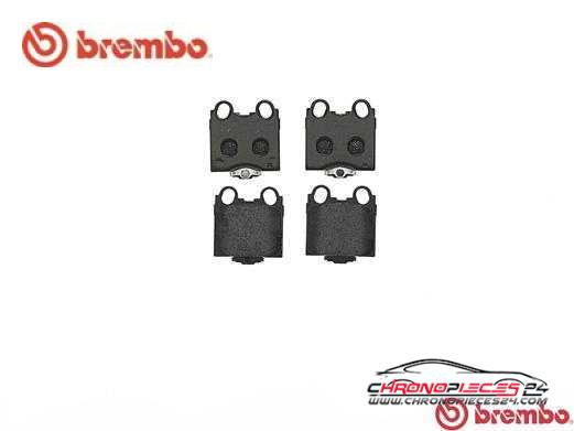 Achat de BREMBO P 83 045 Kit de plaquettes de frein, frein à disque pas chères