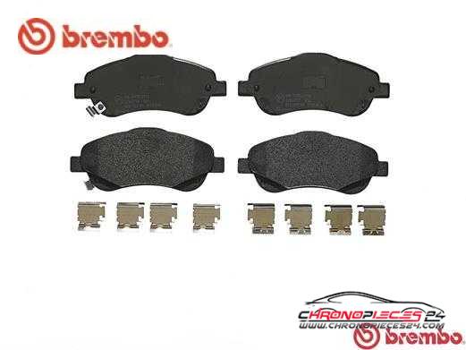 Achat de BREMBO P 83 046 Kit de plaquettes de frein, frein à disque pas chères