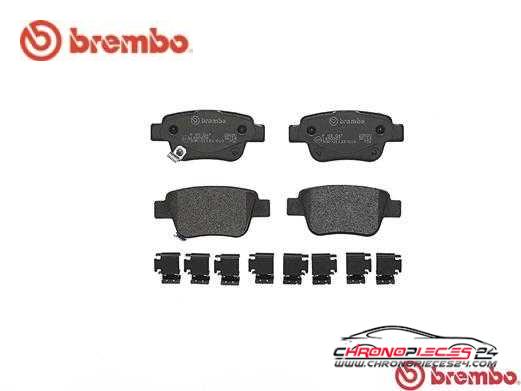 Achat de BREMBO P 83 047 Kit de plaquettes de frein, frein à disque pas chères