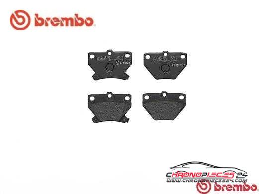 Achat de BREMBO P 83 052 Kit de plaquettes de frein, frein à disque pas chères