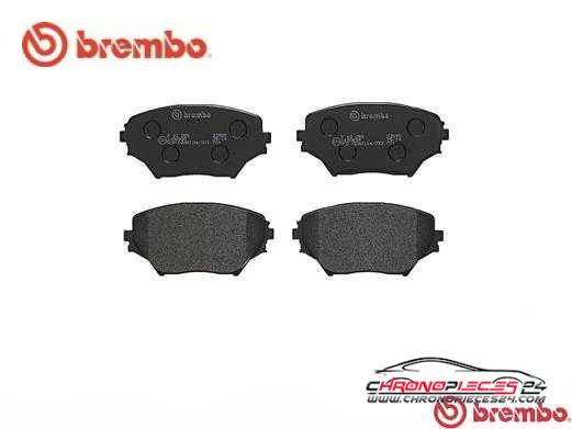 Achat de BREMBO P 83 055 Kit de plaquettes de frein, frein à disque pas chères